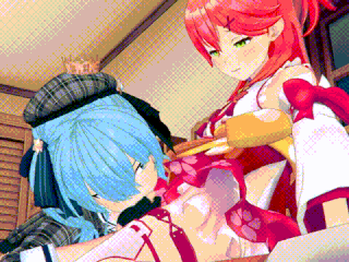 mic◯met フェラ(ふたなり百合)