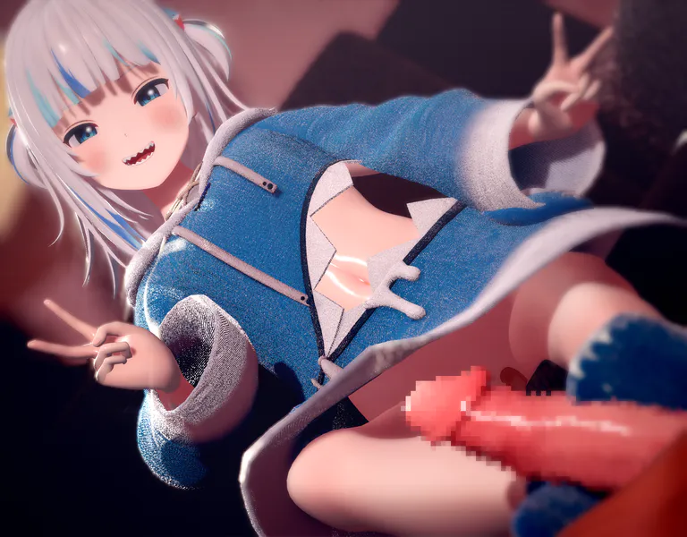 【3D】 【差分あり】🦈ちゃんに足で搾り取られる動画 - アポ@MMDerファンクラブ (アポ@MMDer)の投稿｜ファンティア[Fantia]